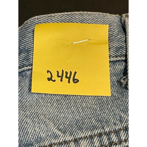 Legendary Gold jeans mens 35 x 30 tapered distressed 87635SW blue work - Picture 12 of 12